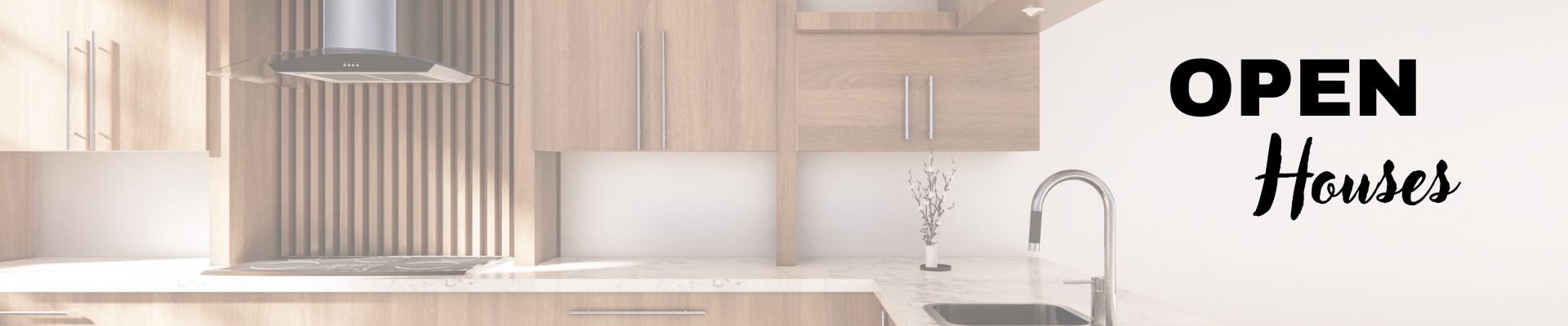 OPEN house banner